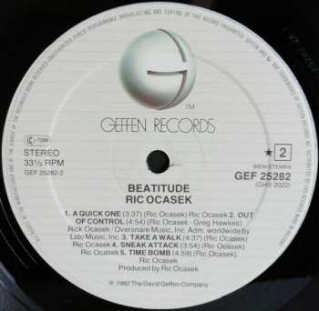 LP Ric Ocasek: Beatitude
