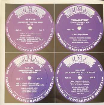 6CD/Doos Ricardo Odnoposoff: Vol.1 . Violin Concertos And Showpieces