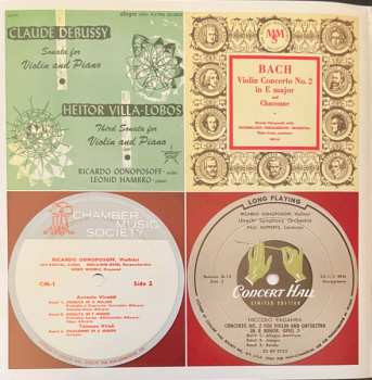 6CD/Doos Ricardo Odnoposoff: Vol.1 . Violin Concertos And Showpieces