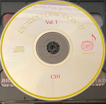 6CD/Doos Ricardo Odnoposoff: Vol.1 . Violin Concertos And Showpieces