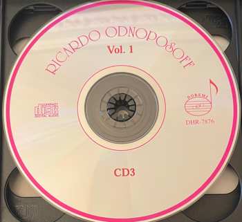 6CD/Doos Ricardo Odnoposoff: Vol.1 . Violin Concertos And Showpieces