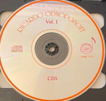 6CD/Doos Ricardo Odnoposoff: Vol.1 . Violin Concertos And Showpieces