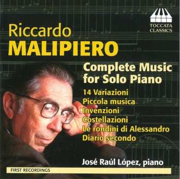 Album José Raúl López: Complete Music For Solo Piano