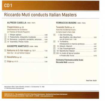 7CD Riccardo Muti: Riccardo Muti Conduct's Italian Master