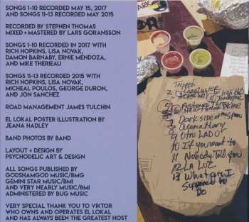 CD Rich Hopkins & Luminarios: Live At El Lokal LTD
