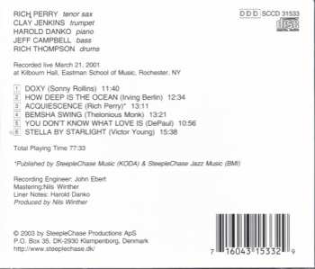 CD Rich Perry: At Eastman