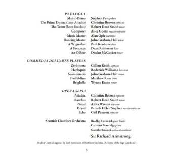 2CD/Doos Scottish Chamber Orchestra: Le Bourgeois Gentilhomme / Ariadne Auf Naxos 