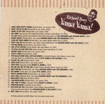 CD Richard Berry: Yama Yama! The Modern Recordings 1954-1956