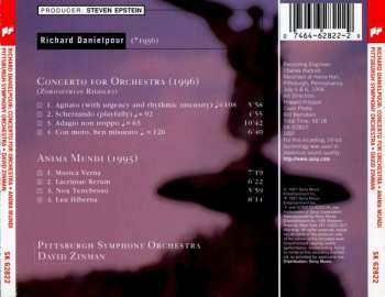 CD David Zinman: Concerto For Orchestra / Anima Mundi