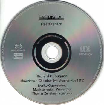 SACD Noriko Ogawa: Klavieriana  • Chamber Symphonies