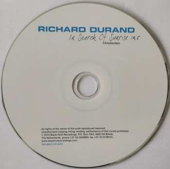 3CD Richard Durand: In Search Of Sunrise 13.5: Amsterdam