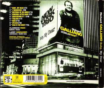 CD Richard Galliano New York Trio: Ruby, My Dear DIGI