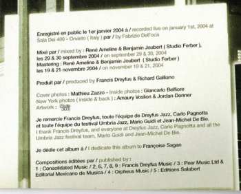 CD Richard Galliano New York Trio: Ruby, My Dear DIGI