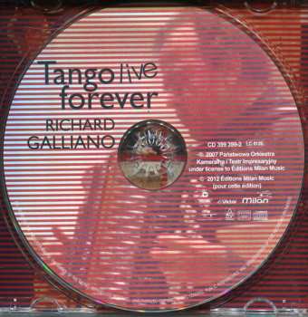 CD Richard Galliano: Tango Forever Live