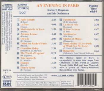 CD Richard Hayman And His Symphony Orchestra: An Evening In Paris
