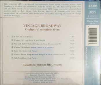 CD Richard Hayman And His Symphony Orchestra: Vintage Broadway