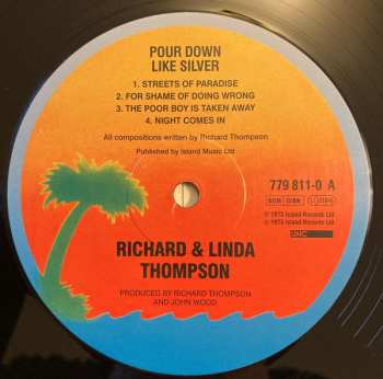 LP Richard & Linda Thompson: Pour Down Like Silver