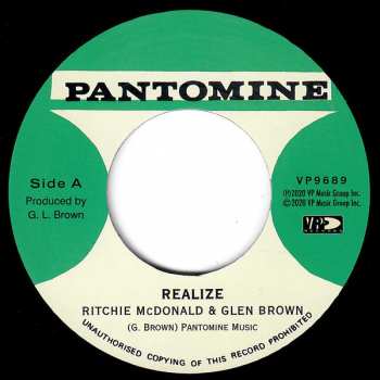 SP Richard McDonald: Realize / Determination Skank