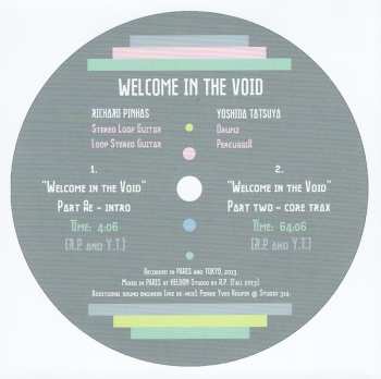 CD Richard Pinhas: Welcome In The Void