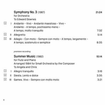 SACD John Wilson: Vol. 1: Marimba Concerto; Symphony No. 3; Celebration; Summer Music; Sinfonietta