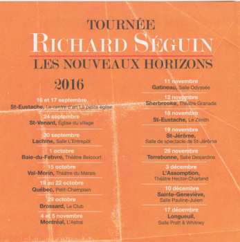 CD Richard Séguin: Les Horizons Nouveaux