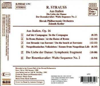 CD Richard Strauss: Aus Italien