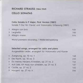 CD Richard Strauss: Cello Sonatas