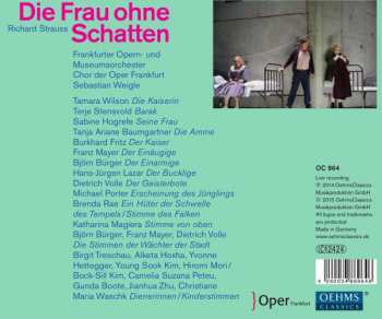 3CD/Doos Richard Strauss: Die Frau Ohne Schatten