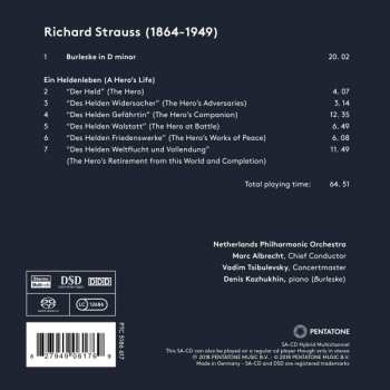 SACD Richard Strauss: Ein Heldenleben; Burleske