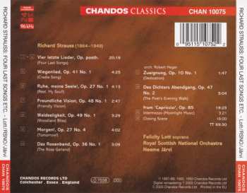 CD Richard Strauss: Four Last Songs • Closing Scene From Capriccio • Orchestral Songs