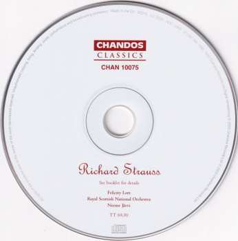 CD Richard Strauss: Four Last Songs • Closing Scene From Capriccio • Orchestral Songs