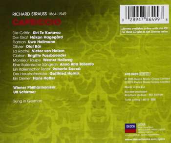 2CD Richard Strauss: Capriccio