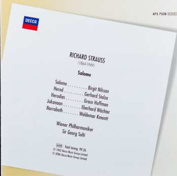 2CD Richard Strauss: Salome