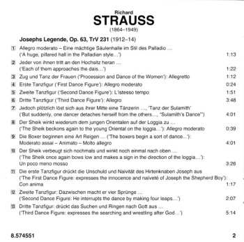 CD Richard Strauss: Josephs Legende