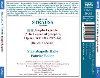 CD Richard Strauss: Josephs Legende