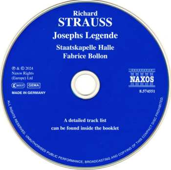 CD Richard Strauss: Josephs Legende
