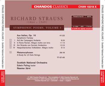 CD Richard Strauss: Symphonic Poems, Volume 3