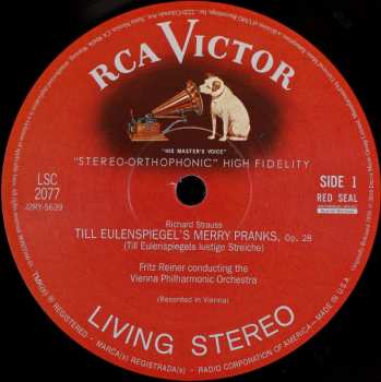 LP Richard Strauss: Till Eulenspiegel - Death And Transfiguration