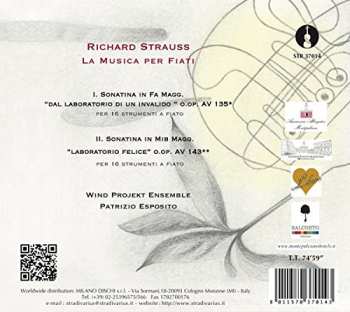 CD Richard Strauss: La Musica Per Fiati