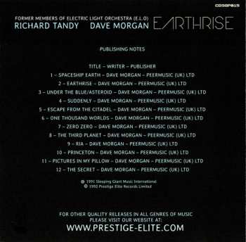 CD Richard Tandy: Earthrise