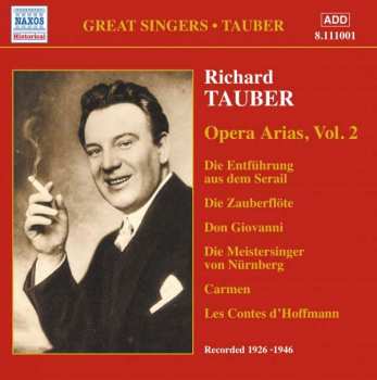 Album Richard Tauber: Opera Arias, Vol. 2