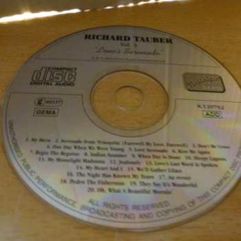 CD Richard Tauber: Vol.3 "Love's Serenade"