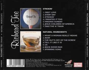 CD Richard Tee: Strokin' + Natural Ingredients