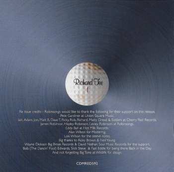 CD Richard Tee: Strokin' + Natural Ingredients