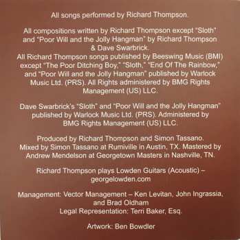 CD Richard Thompson: Acoustic Rarities
