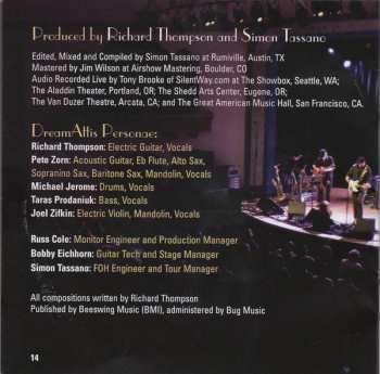 2CD Richard Thompson: Dream Attic DLX | LTD