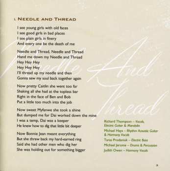 CD Richard Thompson: Sweet Warrior