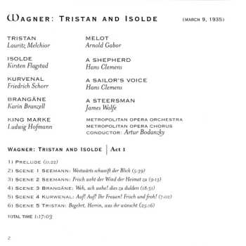 3CD Richard Wagner: Tristan Und Isolde