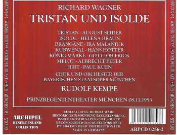 2CD Richard Wagner: Tristan Und Isolde II. & III. AKT - Munchen 08.11.1953