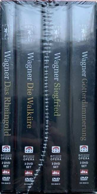 11DVD/Doos Richard Wagner: Der Ring Des Nibelungen - Das Rheingold - Die Walküre - Siegfried - Götterdämmerung